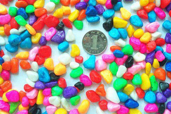 Colored stones